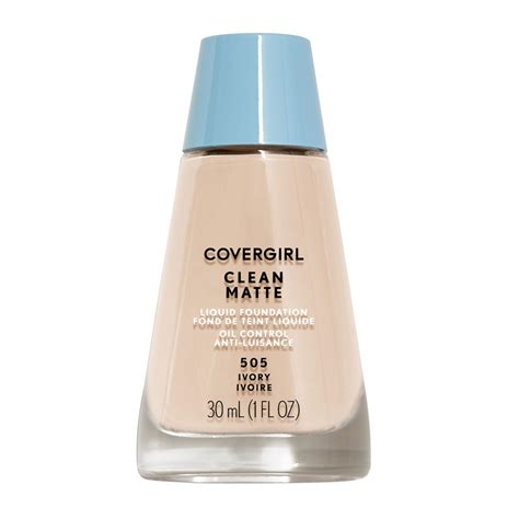 clean matte foundation